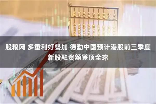 股粮网 多重利好叠加 德勤中国预计港股前三季度新股融资额登顶全球